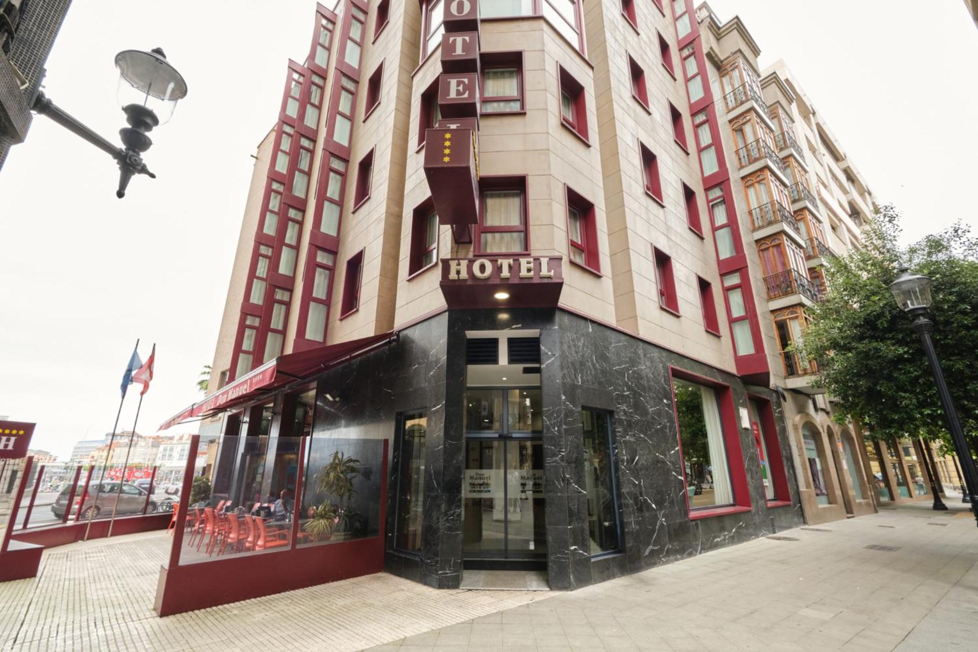 Hotel Don Manuel Gijón Eksteriør bilde